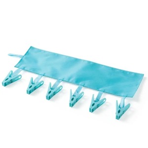 Multifunctional Folding Clothespin Hanger Fabric <b>Clip</b> Drying Hanger Sock <b>Clip</b> Underwear <b>Clip</b> Travel Portable Fabric Hanger - Product Image 6