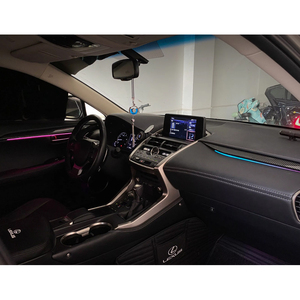 Kit d'éclairage d'ambiance de luxe pour voiture Symphony pour Lexus NX 2015-2021, bande LED intérieure, éclairage à fibre optique acrylique, vente directe usine - Product Image 2