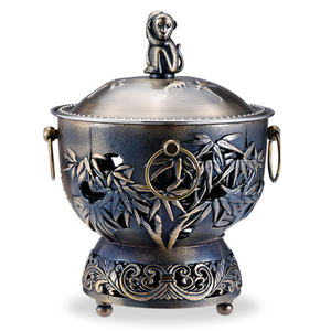Antiker Alkohol ofen Kleiner Hot Pot Edelstahl/Single Hotpot Shabu - Product Image 2