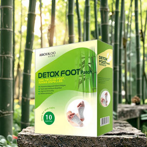 竹酢フットパッチハーバルデトックスフットパッド工場発行 - Product Image 2