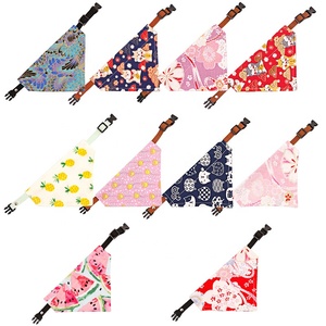 Nuevo perro ajustable Baberos para perros pequeños perros collares corbata gato bufanda de perro pañuelos para gato Triangular corbatas de moño de aseo de mascotas - Product Image 3