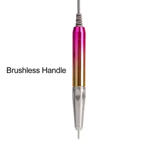 Pièce à main de rechange pour ponceuse à ongles sans balais 35KRPM, faible vibration, stylo de manucure en alliage métallique, silencieux, pour pédicure et salon - Product Image 6