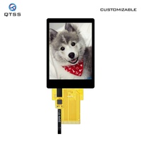 QTSS 2,8 Zoll TFT IPS Display 240x320 Auflösung ST7789T3 LCD-Modul Weiße LED-Hintergrundbeleuchtung 350cd/m² Helligkeit RTP CTP Fabrik