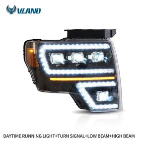 VLAND Fabbrica Dei Commerci All'ingrosso Start up di Animazione DRL Raptor Lampada Frontale 2009-2014 Pieno HA CONDOTTO il proiettore 2011 Fari Per <span class=keywords><strong>Ford</strong></span> f150 - Product Image 2
