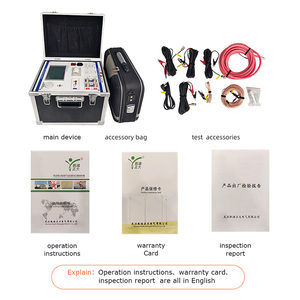 KD600M trafo yağı dielektrik dağıtma faktörü analizörü dönen makine Stator sarma yalıtım Tan <span class=keywords><strong>Delta</strong></span> Tester - Product Image 4