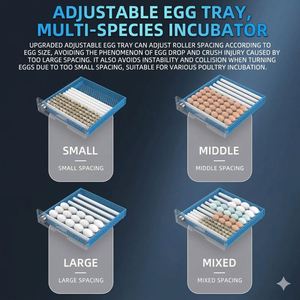 Hatcher Fully Automatic Intelligent Hatcher Large Hatcher Chicken Duck Goose Pigeon Quail <b>Egg</b> Home Hatcher - Product Image 6