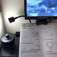 Offre Spéciale brillant qualité D-VVS1Heart diamants CVD coupés avec certificat IGI diamant cultivé en laboratoire