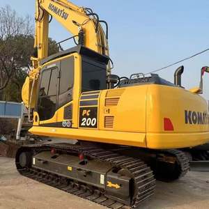 Excavatrice Komatsu PC200, engin de construction de Chine, prête à l'emploi pour travaux utilitaires et routiers - Product Image 5