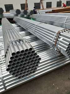 Tubo Cuadrado Galvanizado ASTM A120 de 63 mm, <span class=keywords><strong>Sch</strong></span> 40, 6 Metros, 3 Pulgadas, Tubo de Acero Galvanizado - Product Image 1