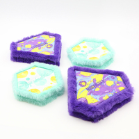 Hexagone Carton Boîte Cosmétique Fard À Paupières Emballage Moelleux Unique Fard À Paupières Palette Avec Miroir