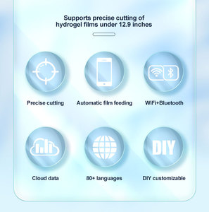 SUNSHUINE Y22, máquina de corte de <span class=keywords><strong>película</strong></span> de hidrogel Ultra ilimitada, Protector DIY de teléfono de pantalla, cortador desbloqueado, cortador de películas - Product Image 2