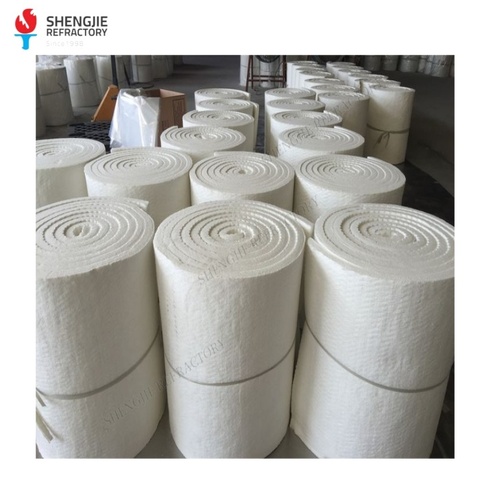High-Temperature Insulation Fireproof Aluminum Silicate Polycrystalline Mullite Blanket Premium Ceramic Fiber for Refractory