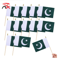Lot de drapeaux du Pakistan légers et personnalisés 2026 pour applications polyvalentes – Vente en gros promotionnelle