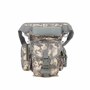 Sac de jambe multifonctionnel en tissu Oxford imprimé sérigraphié avec logo personnalisé, pour la randonnée, le camping, la photographie, camouflage - Product Image 4