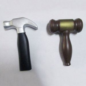Wholesale <b>Cheap</b> Price Custom Logo Pu Anti Balls in Shape Gavel Stress Toys Ball for Promotional Gift - Product Image 3
