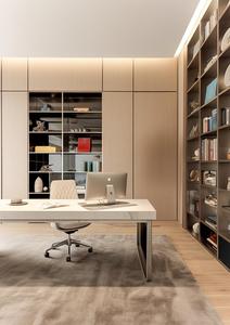Escritorio para Libros Independiente con Cajones de Almacenamiento Desmontables Personalizados para Habitación de Huéspedes o Esquina de Trabajo Temporal - Product Image 3