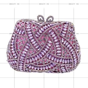 Pochette de Soirée Scintillante pour Femme avec Strass et Cristaux Éblouissants – Sac à Main de Luxe pour Mariage, Festival, Dîner Caritatif - Product Image 4