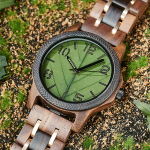 Reloj de Madera de Lujo Ligero y Ecológico OEM, Hecho en China con Movimiento de Cuarzo Japonés, Entrega Rápida, MOQ Bajo, Pedidos Urgentes - Product Image 3
