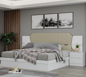Stile <span class=keywords><strong>moderno</strong></span> camera da letto mobili personalizzabili in legno mobili per la casa <span class=keywords><strong>con</strong></span> caratteristiche di stoccaggio all'ingrosso diretto della fabbrica prezzo economico - Product Image 6