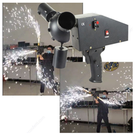 Dispositif d'allumage pyrotechnique froid réutilisable, 3 canaux, pistolet à étincelles, pistolet à feux d'artifice à main pour mariage, boîte de nuit