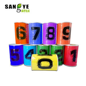 Conception gratuite personnalisée en usine d'un bidon de jouet pouvant être utilisé avec des sacs de <span class=keywords><strong>sable</strong></span> pour les jeux éducatifs pour enfants! - Product Image 1