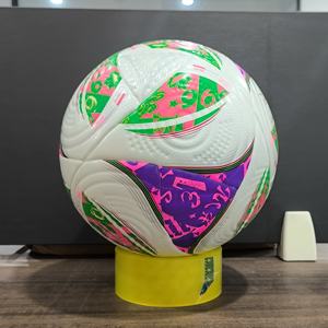 Balón de Fútbol de Cuero Laminado, Tamaño 5, para Entrenamiento, con Logotipo Personalizado, Popular Mundialmente, Duradero, Copa Mundial de Fútbol 2026 - Product Image 6