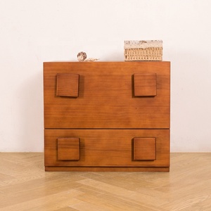 Personnalisable Moderne Minimaliste Tout-Pin Bois Canapé Côté Armoire Antique Couleur Libre Combinaison pour Salon Meubles De Maison - Product Image 5