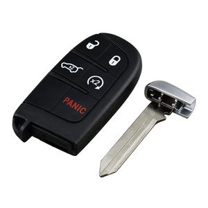 Venta al por mayor OEM 5 botones llave de coche Fob entrada remota sin llave para 2014 - 2022 Jeep <span class=keywords><strong>Grand</strong></span> Cherokee 68143505AC 433MHz - Product Image 4