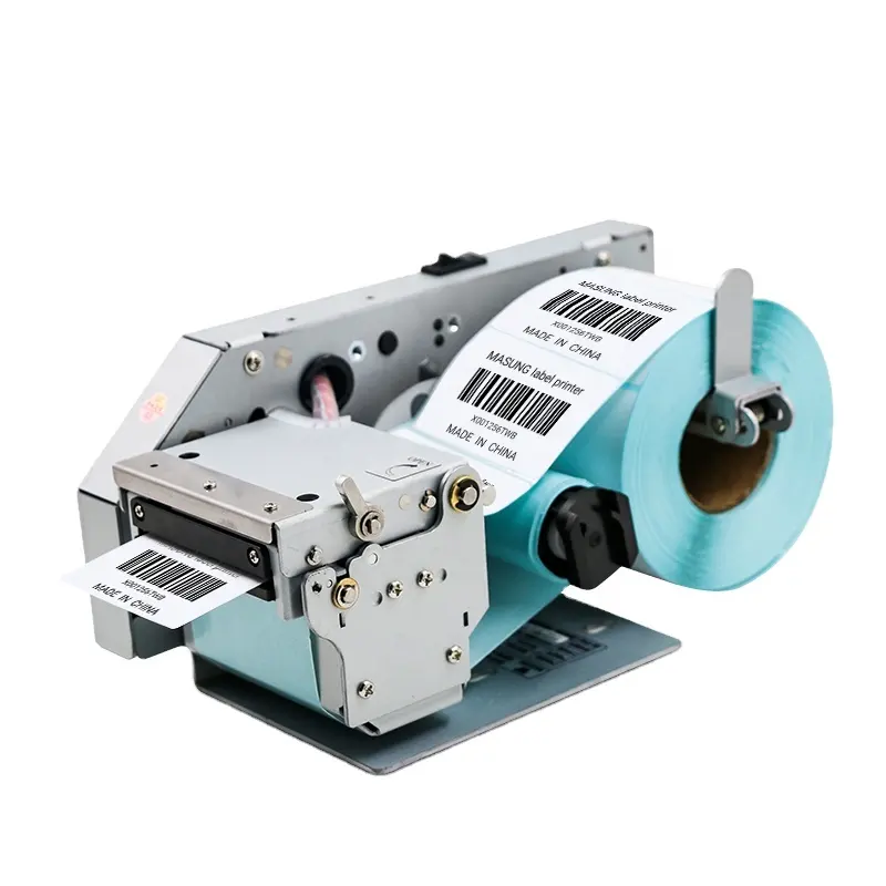 best seller roll to roll thermal label printer MASUNG MS-LP212B digital label printers for supermarket