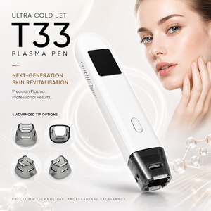 Stylo à plasma ultra-froid <span class=keywords><strong>T33</strong></span> pour la revitalisation de la peau, appareil professionnel de soin de la peau au plasma avec 4 embouts interchangeables pour usage en salon - Product Image 1