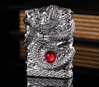 2025 luxe Dragon feu briquet moderne gaufrage conception Offre Spéciale en gros kérosène briquet Dragon briquet