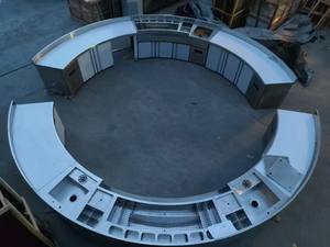 Estación de Preparación de Cócteles de Temperatura Única Personalizable 2024, Fregadero Comercial con Contenedor de Hielo para Whisky, Mesa de Trabajo para Bares y Hoteles - Product Image 3