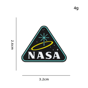 Pins de Esmalte Duro de la <span class=keywords><strong>NASA</strong></span> con Diseño de Cohetes Espaciales, Insignia Metálica de Solapa de la Nave Espacial Saturn, Broche Vintage de Astronomía, Regalo para Fanáticos del Espacio - Product Image 5