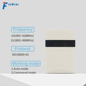 무료 데모 SDK RFID 리더 ISO18000-6C 데스크탑 UHF RFID 리더 및 라이터 액티브 및 명령 작업 모드 - Product Image 4
