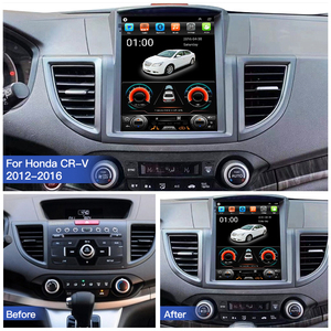 หน้าจอแอนดรอยด์ 15 ขนาด 10.4 นิ้ว แบบแนวตั้ง สำหรับรถยนต์ CR-V ปี 2012-2016 เครื่องเล่นมัลติมีเดีย GPS นำทาง DSP ระบบไร้สาย Android Auto CarPlay - Product Image 5