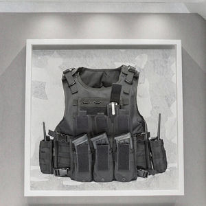 Gilet Tattico Outdoor Spoir, Gilet Imbottito in Poliestere con Sistema Modulare per Escursionismo, Campeggio e Sport - Product Image 5