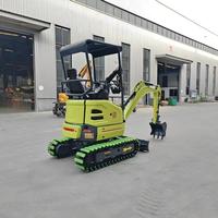 Nouvelle mini-excavatrice hydraulique haute capacité 1,8 tonne EPA sur chenilles, livraison gratuite, pour travaux de terrassement agricole et de jardinage
