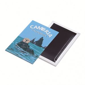 Refrigerator Souvenir Gift Items Custom Design California London Decorative Plate Cities <b>Fridge</b> Magnet - Product Image 1