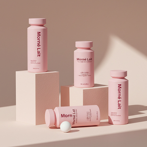 130ml 200ml 300ml 350ml đầy đủ tùy chỉnh màu Hồng Frosted vít cap Pet nhựa Lotion chai container cho cơ thể Lotion mực - Product Image 2