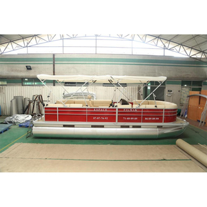 Premier Large 16/19/22/25ft Triple Ponton Bateaux Hors-Bord Moteur Yacht à <span class=keywords><strong>Voile</strong></span> pour la Pêche En Aluminium Coque Matériel <span class=keywords><strong>6m</strong></span> Longueur - Product Image 5