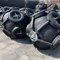 JINCHENG Inflatable Yokohama Rubber Fender with Tires and Chains Made in Shandong