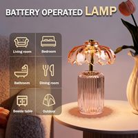 Spot LED sans fil pour armoire en verre, à piles, commande par bouton, angle réglable, lumière d'ambiance, veilleuse, luxe discret
