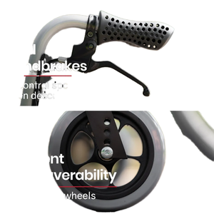 Silla de ruedas activa médica para ancianos discapacitados rueda ligera silla de ruedas manual - Product Image 4