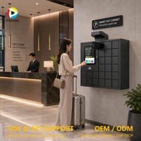 Solución de Kiosco para Entrega de Llaves de Hotel con Recogida de Autoservicio y Acceso por Código QR para Gestión de Habitaciones en Hostelería