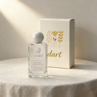 Flacon de parfum vide en verre de luxe 1/1,3/3,3 OZ avec bouchon à bille |   Flacon vaporisateur d'eau de parfum personnalisé de 30 ml et 50 ml pour femmes et filles