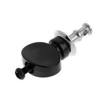 Set of 4 Black Tuners Machine Heads String Pin Ukulele Tuning Pegs for Ukulele Parts