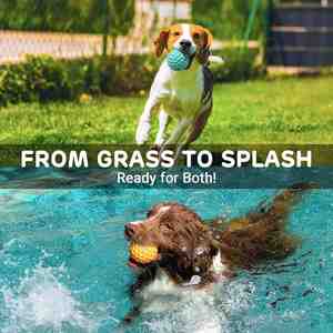 Wholesale Factory Natural Rubber Honeycomb Shape Squeaky <b>Ball</b> Interactive <b>Dog</b> Toys Elastic Rubber <b>Dog</b> <b>Ball</b> - Product Image 4