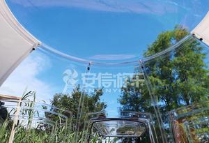 Carpa de boda blanca personalizada, carpa de cúpula geodésica de burbujas - Product Image 6