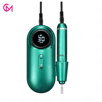 Taladro Eléctrico Portátil para Uñas de 30000 RPM, Recargable por USB, Inalámbrico, Lima Eléctrica Profesional para Manicura y Pedicura
