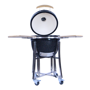 Grill <span class=keywords><strong>Kamado</strong></span> en céramique TOPQ 20 pouces OEM Big <span class=keywords><strong>Joe</strong></span> et fumoir à viande BBQ avec charbon de bois pour jardin et extérieur - Product Image 4